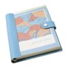 Tmboryuu Refillable Notebook with Removable Pages, G