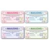 TNIMDOULC 4 Pack Wooden Mahjong Line Reader, American Mah Jong Line Finder