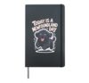 Today Is A Newfoundland Day Large Dog Breed Owner Newfie Hardcover Journal, Black