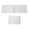 Toddmomy 2pcs 4 Ring Binders - Heavy Duty View Plastic Flexible Binders