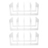 Toddmomy 3pcs Shoe Rack Organizer, 32cm Stackable Ps Storage Shelf