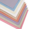 Toddmomy 9 Sheets Colorful Faux Leather for DIY Crafting and Earring Making