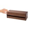 Toddmomy Wood Organizer Large Box Paulownia Coffee Cable Fortune