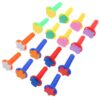 Tofficu 32pcs Eva Foam Stamps Assorted Shapes Painting Kit