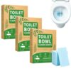 Toilet Bowl Cleaner Sheets, Quick-Dissolving, Septic Safe, 120 Count (3Box)