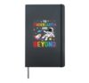 to Kindergarten and Beyond Astronaut Back to School Boy Girl Hardcover Journal, Black