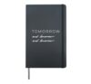 Tomorrow And Tomorrow - Macbeth - Shakespeare Hardcover Journal, Black