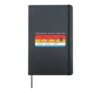 Tomorrow Never Arrives Personal Development Motivation Hardcover Journal, Black