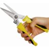 TOOLMAK 8 Inch Aviation Tin Snips, Heavy Duty Metal Cutter