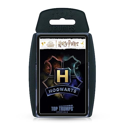 Top Trumps Card Game Harry Potter Hogwards - Family Games for Kids and Adults - Learning Games - Kids Card Games for 2 Players and More - Kid War Games - Card Wars - for 6 Plus Kids