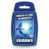 Top Trumps Card Game Sharks - Family Learning Games for Kids and Adults for 2+ Players - Kid War Games for Families for 6 Plus Kids