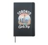 Toronto Girls Trip Canada Vacation Hardcover Journal, Black