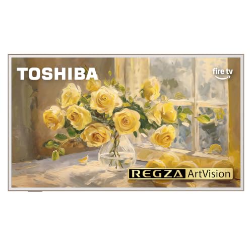Toshiba 55" G700 Series ArtVision 4K UHD Smart Fire TV (55G700SU, 2026 New) - QLED, Native 165Hz, Art Gallery Mode, Anti-Glare Screen, REGZA Engine ZRi, DTS Virtual:X, Included Art Frame