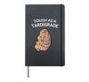 Touch As A Tardigrade I Tardigrade Water Bear Biology Hardcover Journal, Black