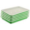 TOVINANNA 5 Sets Seed Sprouter Trays with Holes, Plastic, Stackable