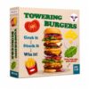 Towering Burgers – Stack, Race & Build Family Board Game | Create the Tallest Burger with Ultra-Realistic Burger Pieces | Fun Food-Themed Game for Kids & Families | 2–4 Players | Ages 5+