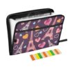 Tower Love Expanding File Folder with 13 Pockets, Zipper Accordion Filing Folders Document Organizer with Tabs for Office,School,Home