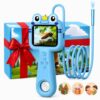 Toy Borescope Camera for Kids - STEM Science Educational Toy for 4 5 6 7 8 9 10 Years Old Kids Birthday Gift, 2.4‘’ Kid Scope Camera for Outdoor Adventures & Nature Discovery (Blue)