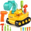 Toys for 1 2 Year Old Boys: Toddler Tool Set, Kid Excavator Take Apart Toys