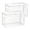 Toy Storage Organizer Box - 2PC Plush Dolls Organization Bins
