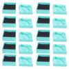 Toyvian 10pcs Pearlescent Paper Lidded Jewelry Box for Rings