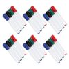 Toyvian 24pcs Color Dry Erase Chalk Pens for Chalkboard and Glass