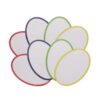 Toyvian Reusable Magnetic Dry Erase Labels Write-on Coated Paper 8pcs with Soft Magnet for Whiteboards and Shelving for Teachers and Students in Classroom or Office
