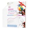 Tracing Paper 8.5x11 in, 100 Sheets, Transparent Sketch Paper 63gsm