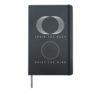 Train The Body Quiet The Mind Life Inspiring Hardcover Journal, Black