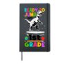 Trampoline Dinosaur Last Day of School First Grade Hardcover Journal, Black