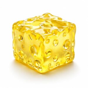 Transparent Cheese Squishy Toy, Soft Squeeze Stress Relief Toy, Jelly Cheese Sensory Fidget Toy, Stretchy Decompression Toy for Kids Adults, Novelty Desk Toy Gift