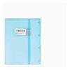 Transparent File Folder Organizer with Pockets