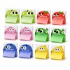Transparent Glitter Sticky Notes, 6 Pack 480 Sheets, Monster Dispensers (12PACK)