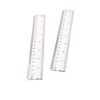 Transparent Ruler 20cm Measuring Tool for Students School Office