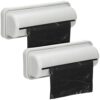 Trash Bag Storage Dispenser Plastic Organizer with 2 Hooks