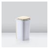 Trash Can 10L Garbage Sorting Trash Can Creative Household Large Kitchen Kitchen Garbage Storage Wall-mounted Trash Can With Lid Simple Human Trash Can (Color : A) (B)