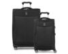 Travelpro Softsided 2PC Expandable Luggage (20/25), TSA Lock, Jet Black
