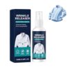 Travel Wrinkle Release Spray, Portable Instant Wrinkle Release Spray for Garments, 2026 New No-Iron Fabric Softener Spray (1pcs, one size)