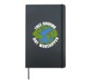 Tree hugging dirt worshipper Hardcover Journal, Black