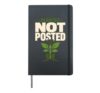 Tree Planting Crew Reforestation Volunteer Gift Hardcover Journal, Black