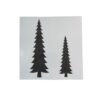 Tree Stencils for Painting, Reusable Plastic Paint Templates for DIY Crafts Wood, Fabric, Walls, Cards
