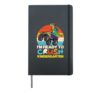 Trex Truck Im Ready To Crush Kindergarten Retro Boys Hardcover Journal, Black