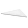 Triangle Canvas Panel for Oil Painting, White Wood Frame Art Board