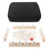 Triangle Domino Set Wooden Plastic Polyester Tile Game