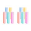 Triangle Shaped Erasers10PCS Pencil Erasers Color Erasers for Art School Technical Drawing Classroom Supplies Tear Correction Eraser
