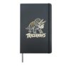 Triceratops Dinosaur Kids Paleontology Cretaceous Fossil Fan Hardcover Journal, Black