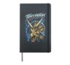 Triceratops Retro 80s 90s Dinosaur Paleontology Fossil Fan Hardcover Journal, Black