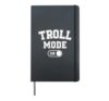Troll Mode On Costume Funny Folklore Gift Dragons Fantasy Lo Hardcover Journal, Black