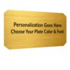 Trophy Outlet - Custom Aluminium Name Plate - 3x5