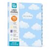 Tropical Leaves Hardcover Spiral Journal 6x8 Inch Lined Notebook